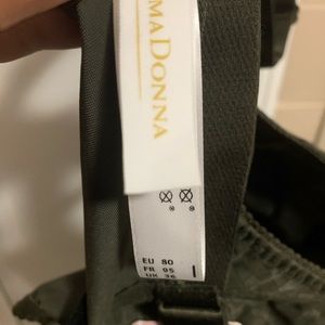 Brand new with tags, beautiful olive green color.